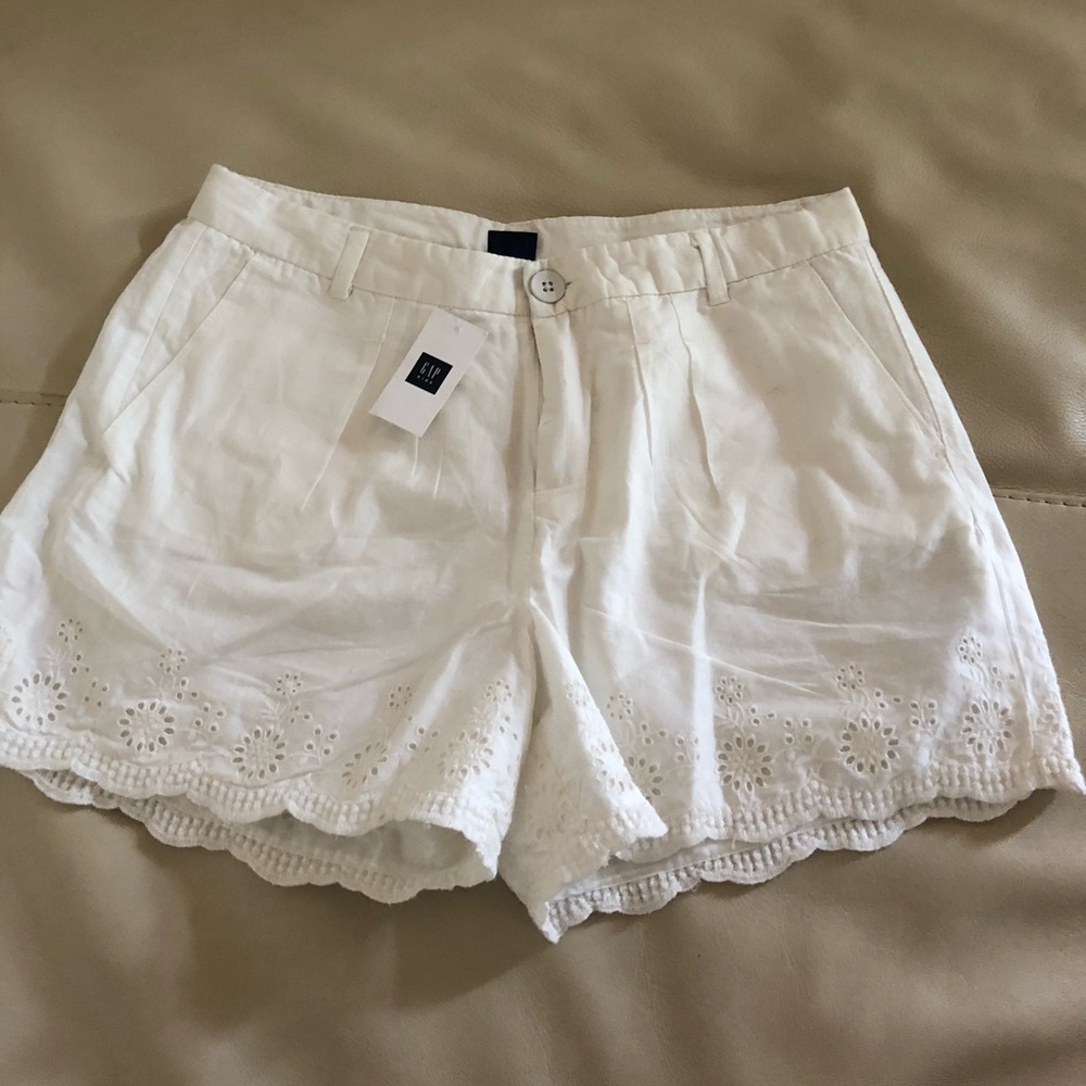 White shorts